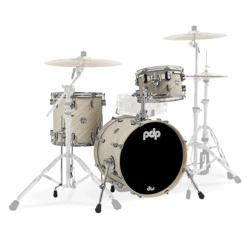 Pdp Concept Maple Bop 3-Piece Shell Pack - Twisted Ivory 1