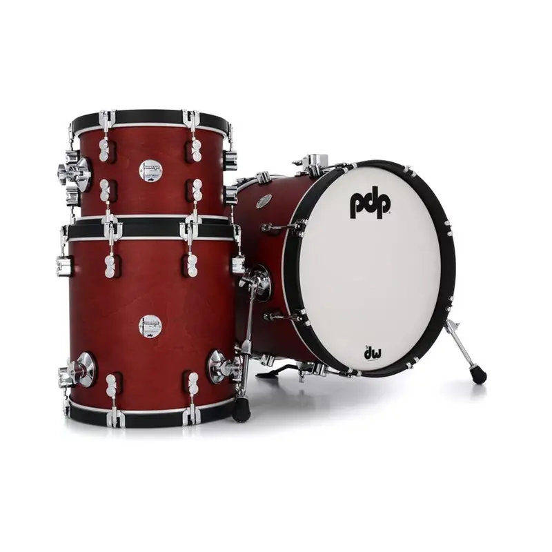 Pdp Concept Maple Classic Bop 3-Piece Shell Pack - Ox Blood 1