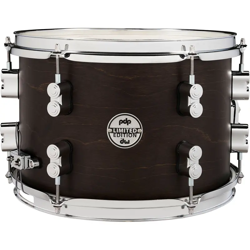 Pdp Limited Edition Maple Snare Drum 8" X 12" Dark Walnut 1