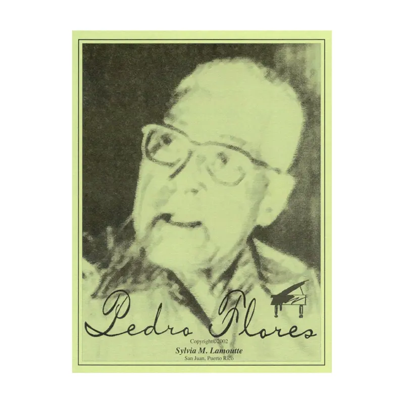 Pedro Flores Por Sylvia M. Lamoutte 1