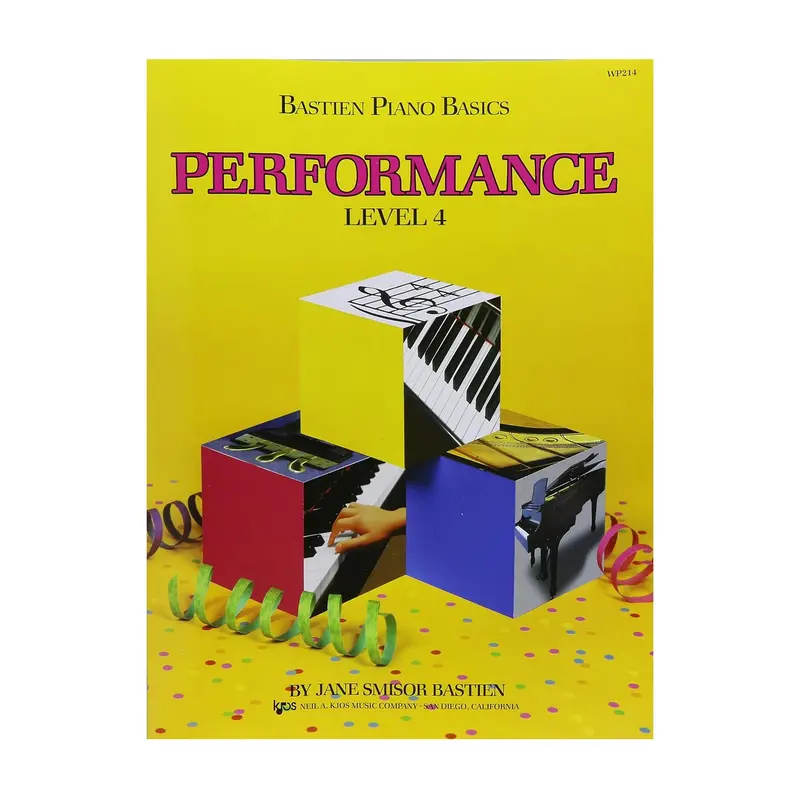 Performance Piano Basics Level 4 - Bastien 1