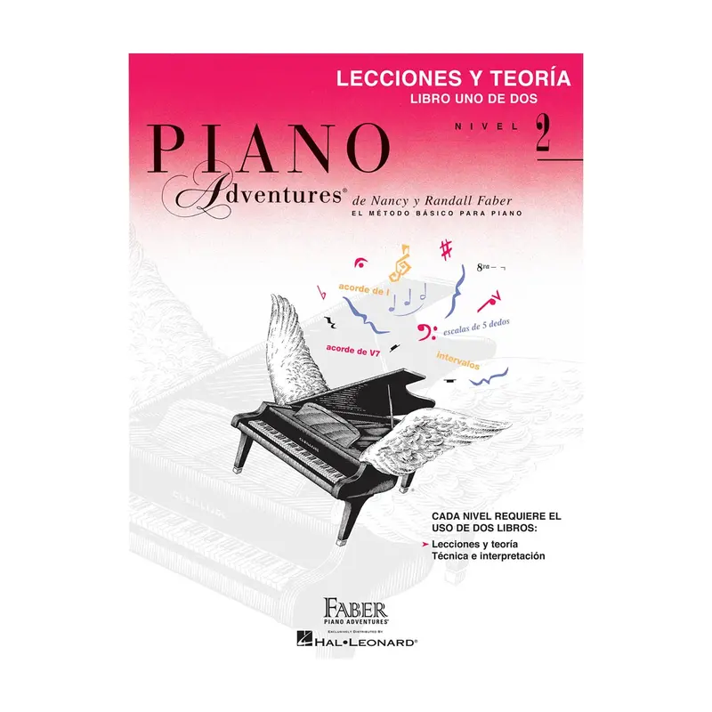 Piano Adventures: Lecciones Y Teoría – Libro Uno De Dos Nivel 2 1