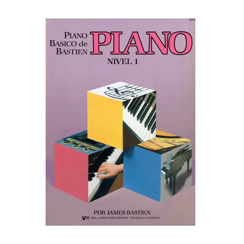 Piano Básico De Bastien - Piano Nivel 1 1
