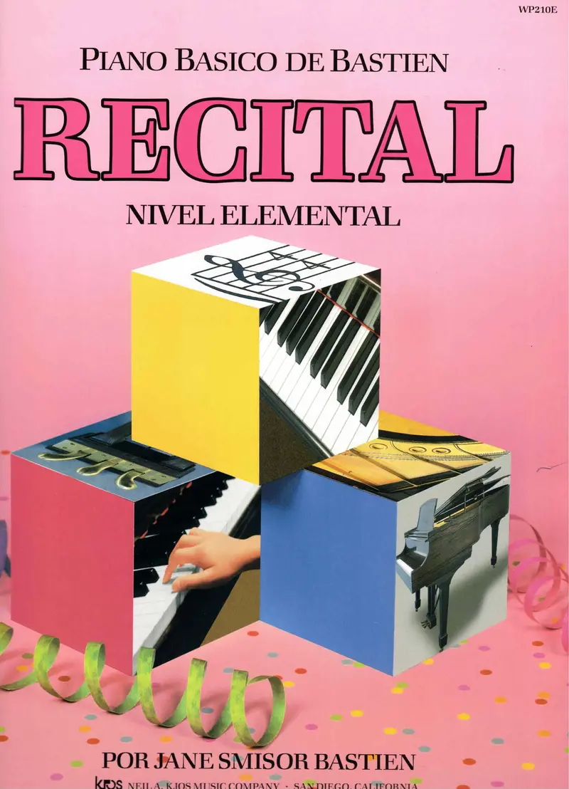 Piano Básico De Bastien - Recital Nivel Elemental 1