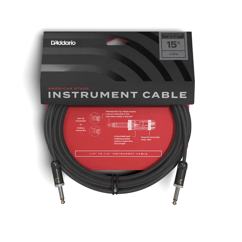 Planet Waves American Stage Instrument Cable - 15' 1