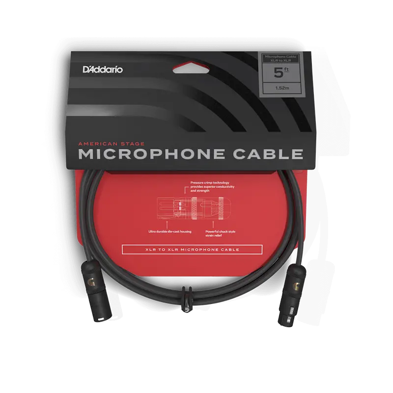 Planet Waves American Stage Microphone Cable 5' 1