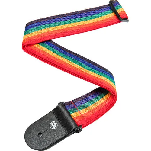 Planet Waves Polypropylene 2" Guitar Strap (Rainbow) 1