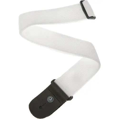 Planet Waves Polypropylene 2" Guitar Strap (White) 1
