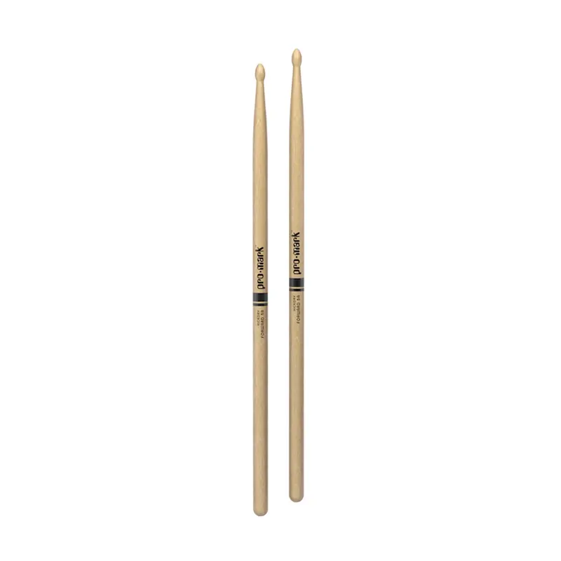 Promark Classic Forward Hickory Drumsticks 5A Wood Tip Drumsticks 1