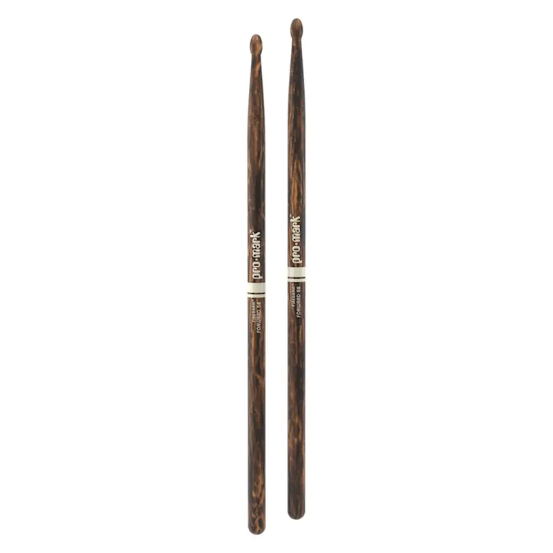 Promark Firegrain 5B Fire-Treated Hickory Drumsticks 1