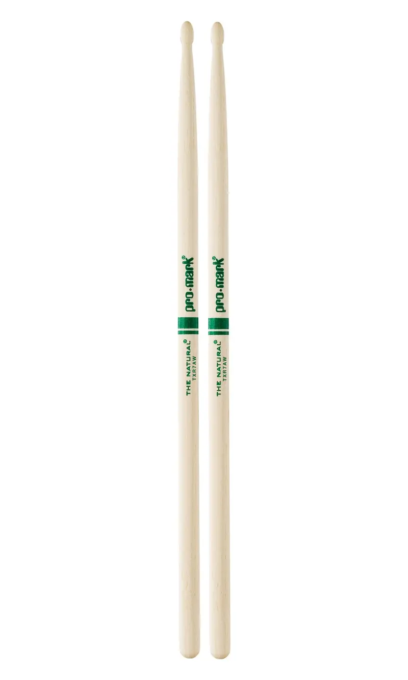 Promark The Natural 7A American Hickory Drumsticks 1