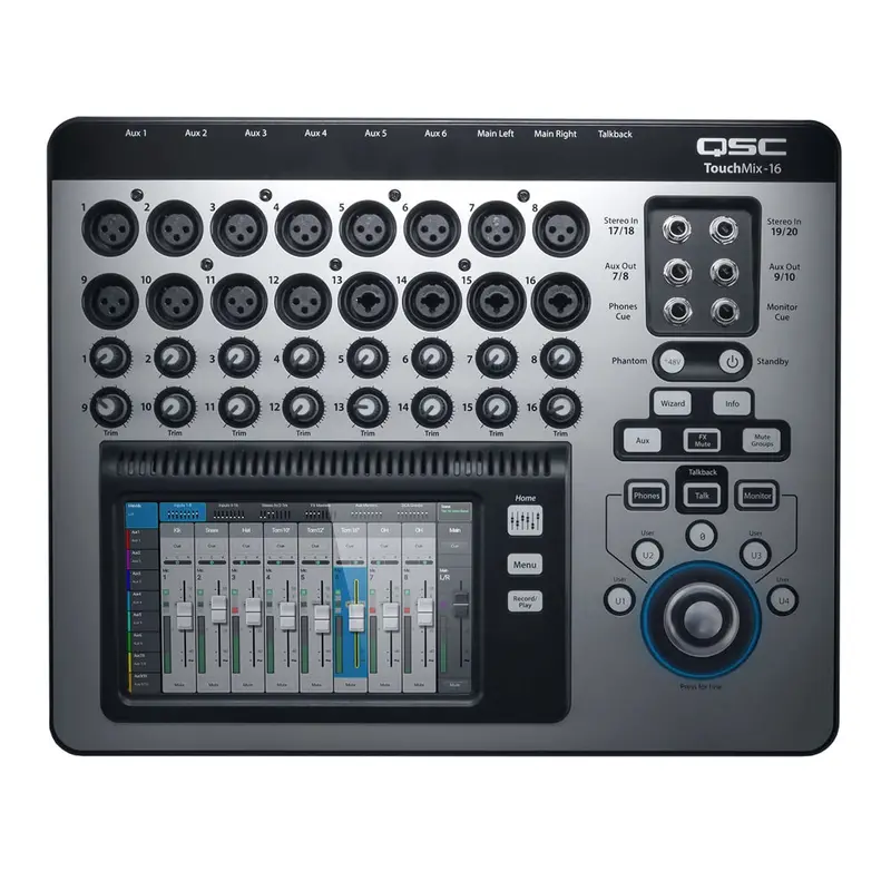 Qsc Touchmix-16 Compact Digital Mixer With Touchscreen 1