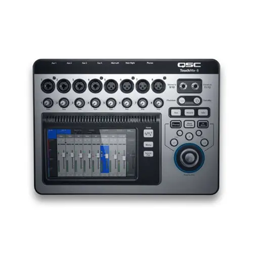 Qsc Touchmix-8 14-Channel Touchscreen Digital Mixer 1
