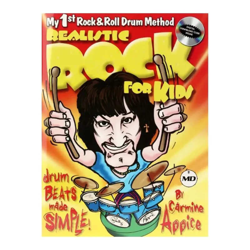 Realistic Rock For Kids - My First Rock & Roll Drum Method 1