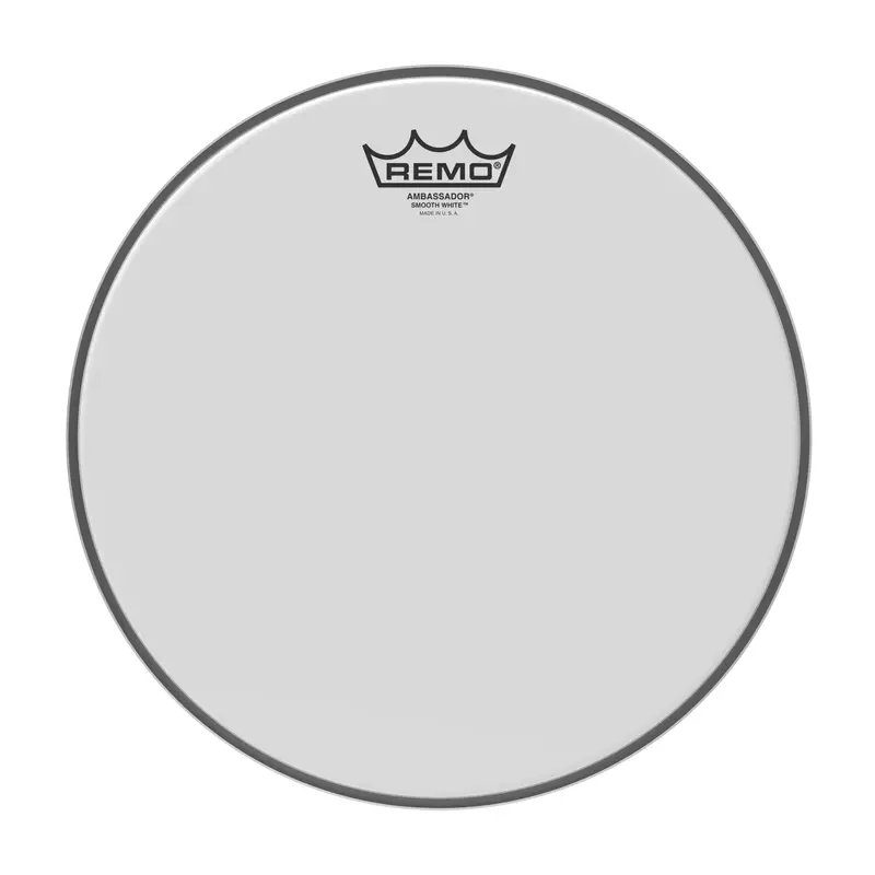 Remo 12" Ambassador Smooth White Drumhead 1