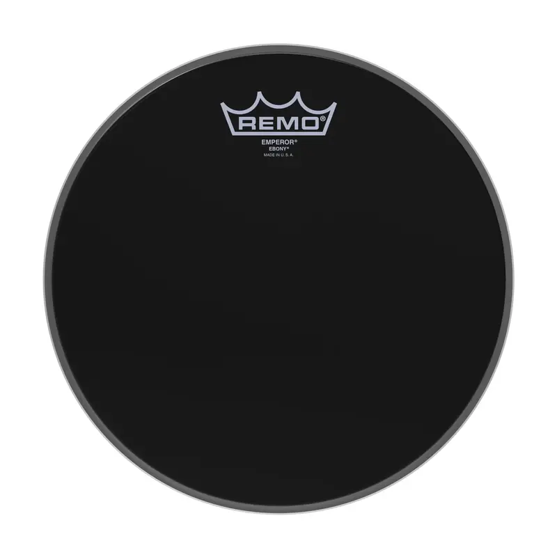Remo 12" Emperor Ebony Drumhead 1