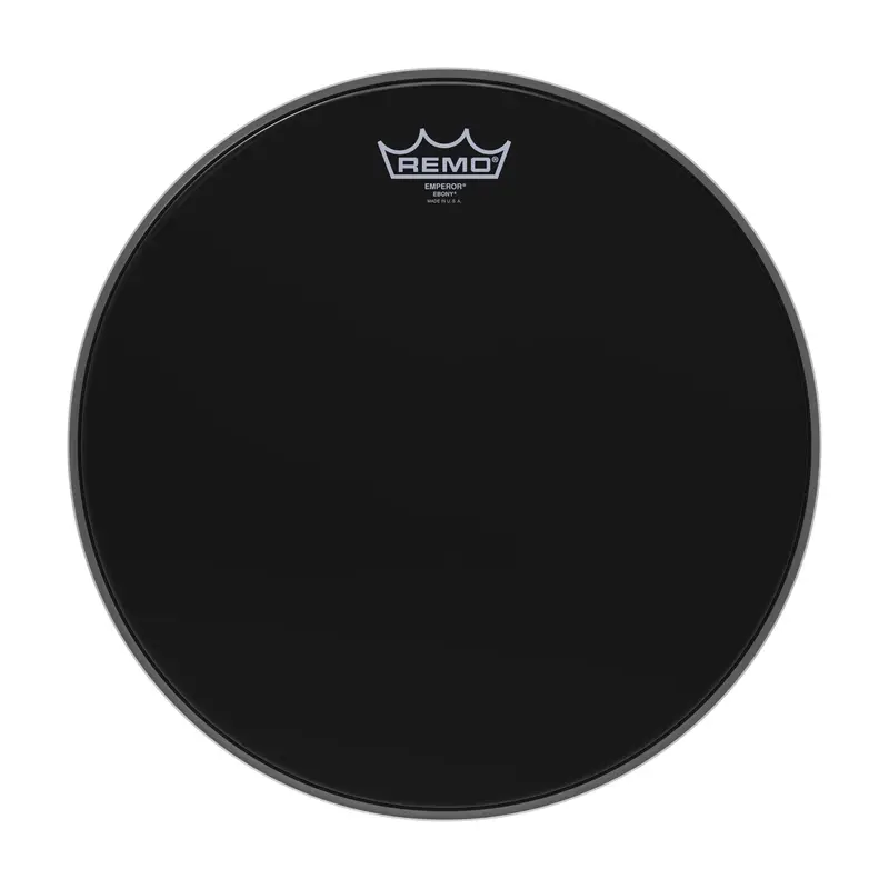 Remo 14" Emperor Ebony Drumhead 1