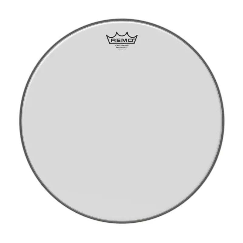 Remo 16" Ambassador Smooth White Drumhead 1