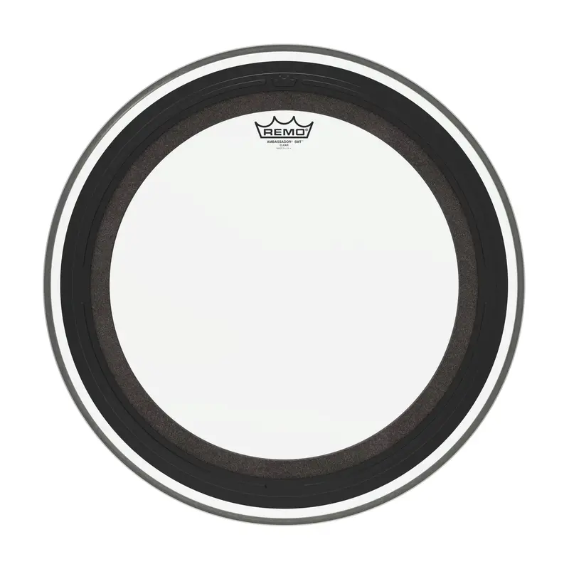 Remo 20" Ambassador Smt Clear Bass Drumhead 1