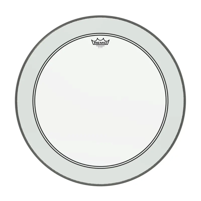 Remo 20" Powerstroke P3 Clear Bass Drumhead 1