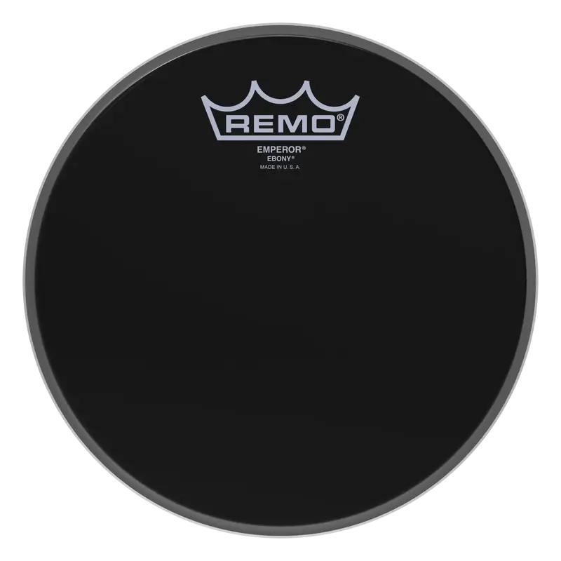 Remo 8" Emperor Ebony Drumhead 1