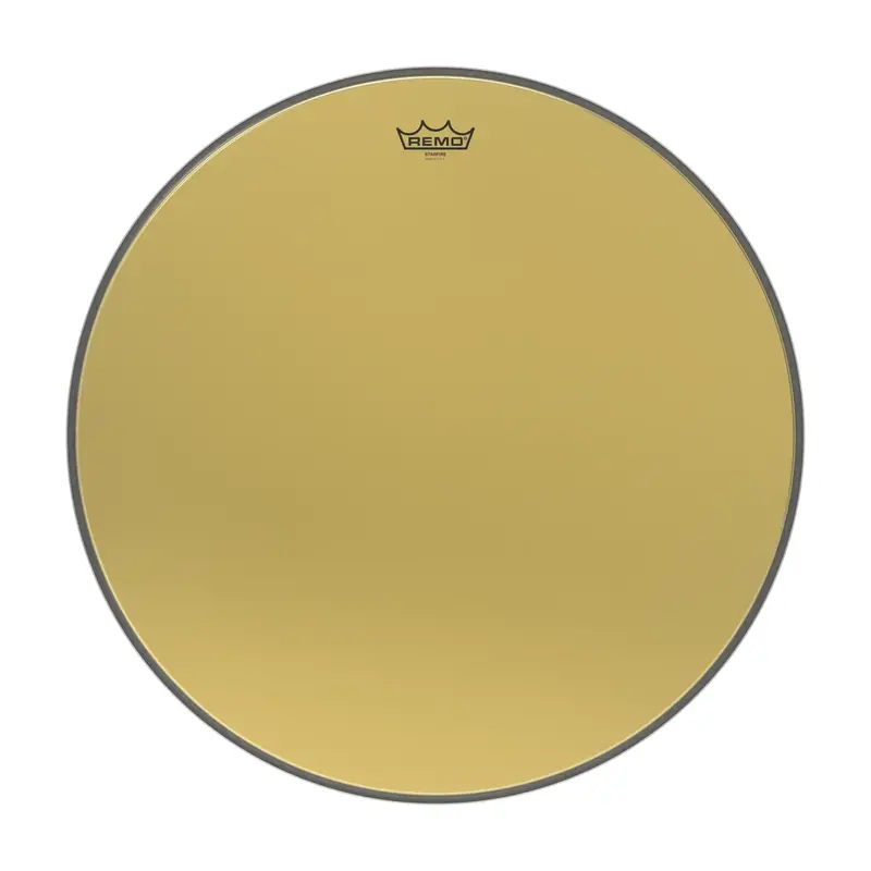 Remo Gd-0014-00 Ambassador Starfire Drumhead - Gold 14" 1