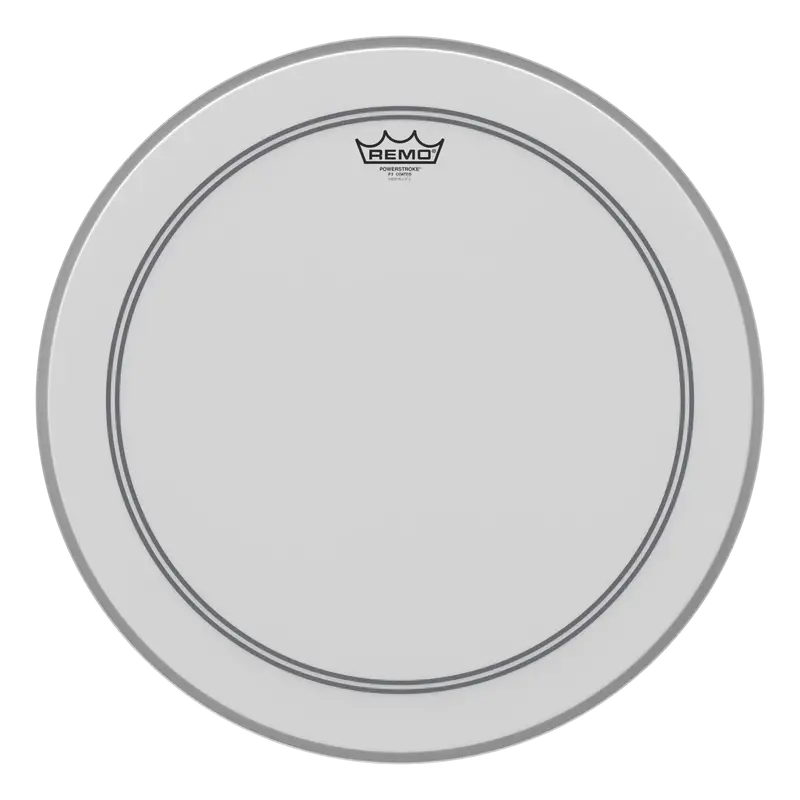 Remo Powerstroke P3 Coated Bass Drumhead - 24" 1