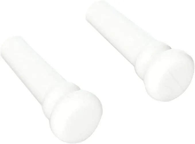 Retro Parts Plastic End Pin - White 1