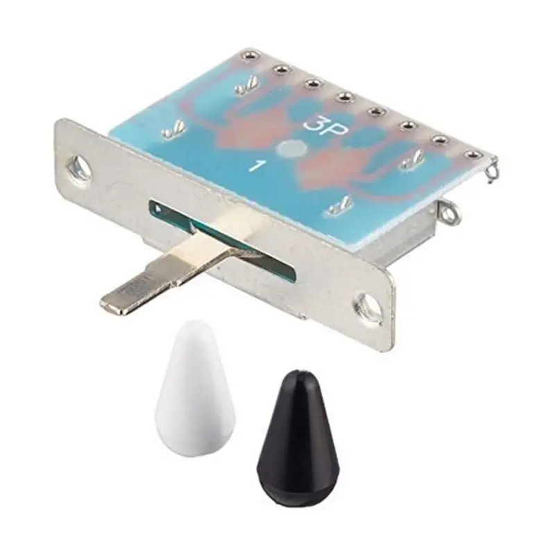 Retro Parts Rp187bw-U 3-Way Switch With Black & White Cap 1