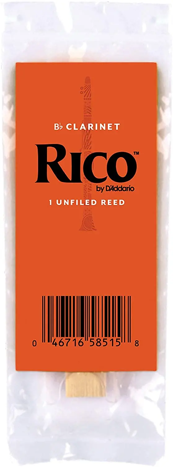 Rico Bb Clarinet Reeds, Strength 2.5 Each 1