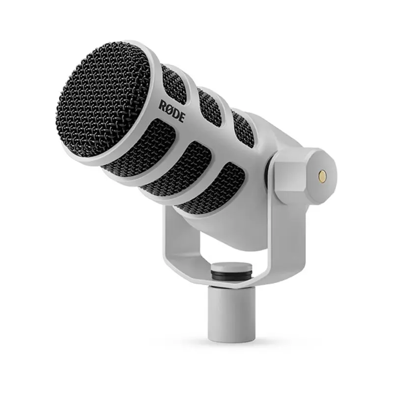 Rode Podmic Cardioid Dynamic Broadcast Microphone - White 1