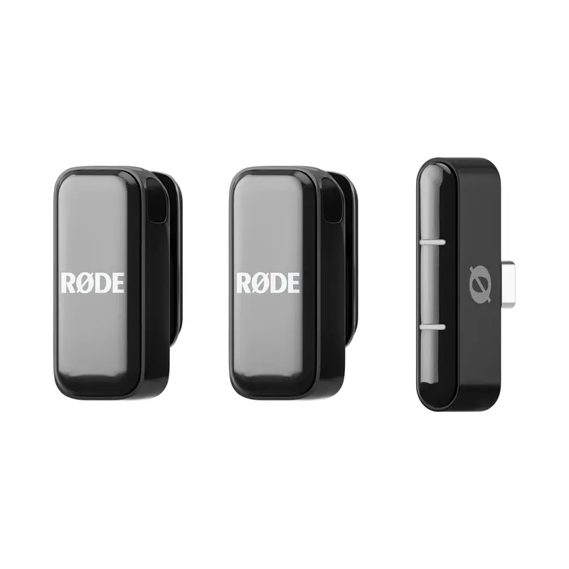 Rode Wireless Micro Ultra-Compact Microphone Kit Usb-C - Black 1