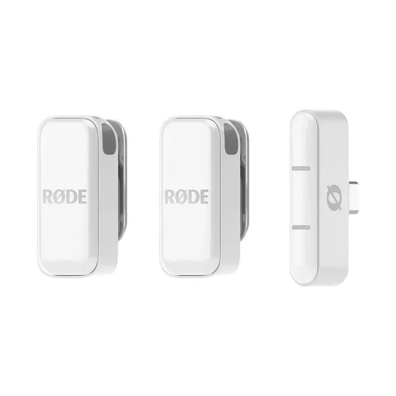 Rode Wireless Micro Ultra-Compact Microphone Kit Usb-C - White 1