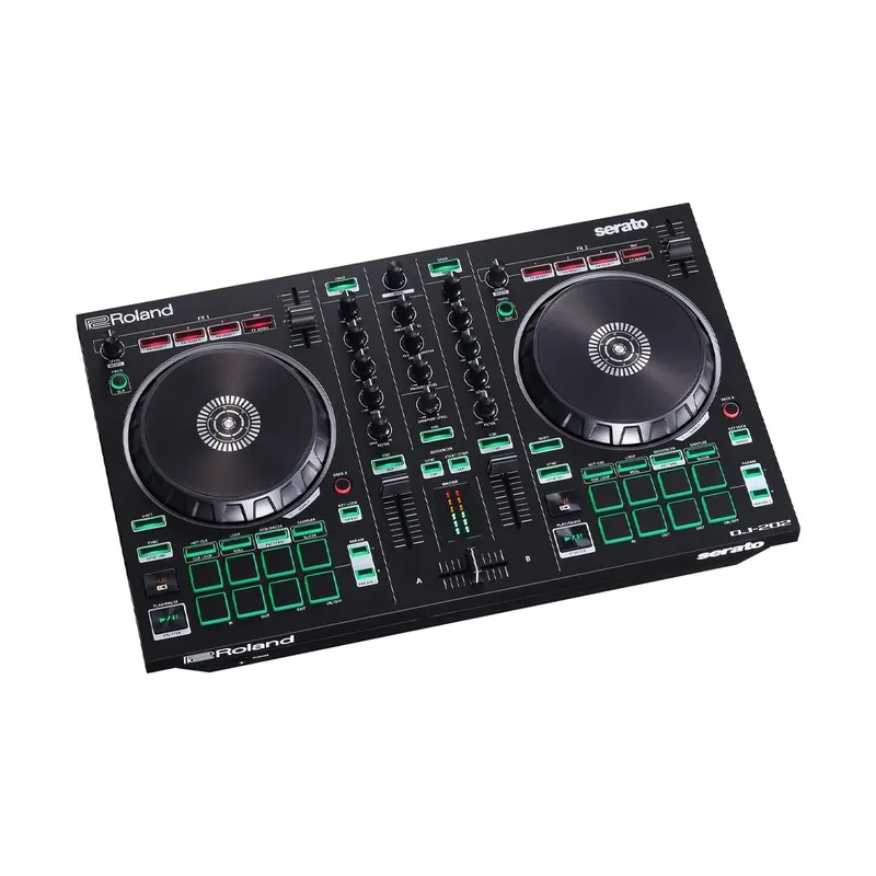 Roland Dj-202 2-Channel Serato Dj Controller With Drum Machine 2