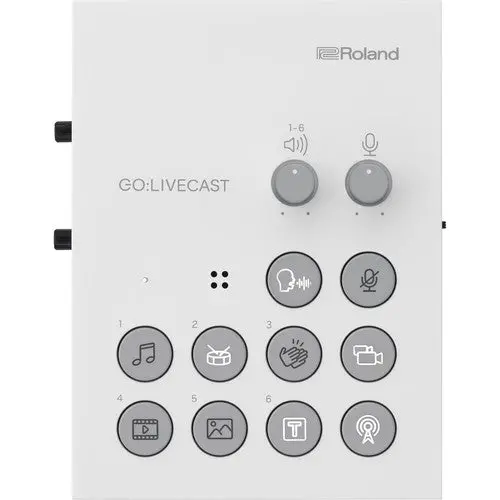 Roland Go:Livecast Live Streaming Audio And Video Studio For Smartphones And Tablets 2