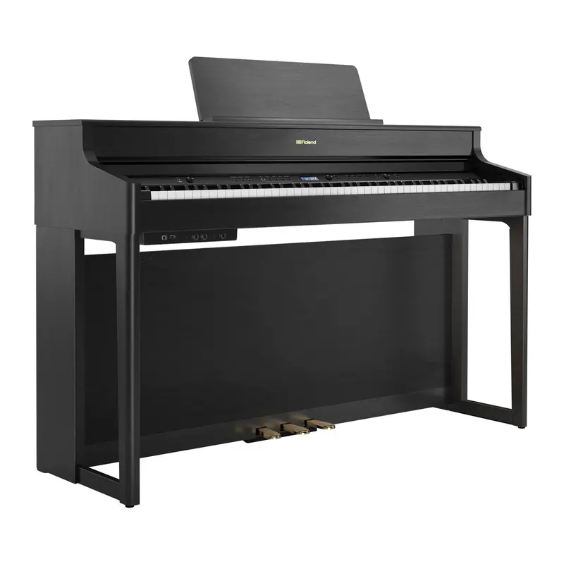 Roland Hp-702 88-Key Digital Piano - Charcoal Black 1
