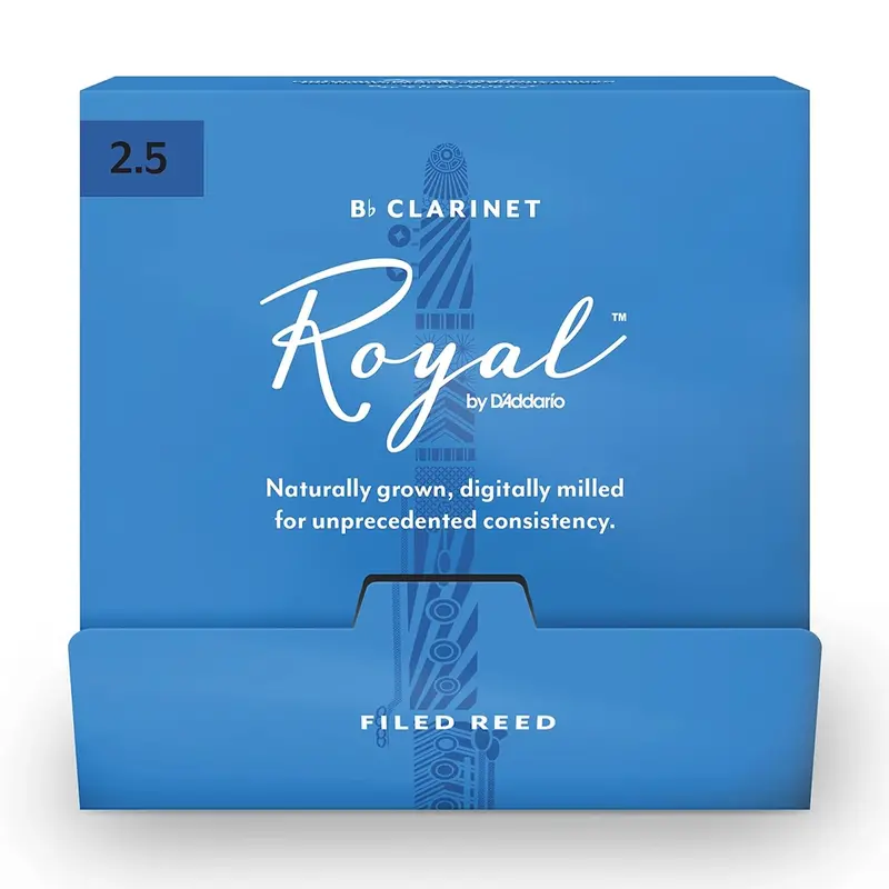 Royal By D'addario Bb Clarinet Reed 2.5 1