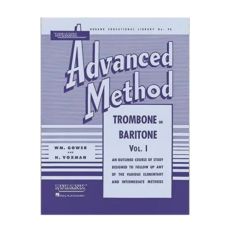 Rubank Advanced Method – Trombone Or Baritone Vol. 1 1