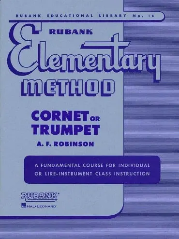 Rubank Elementary Method - Cornet Or Trumpet 1