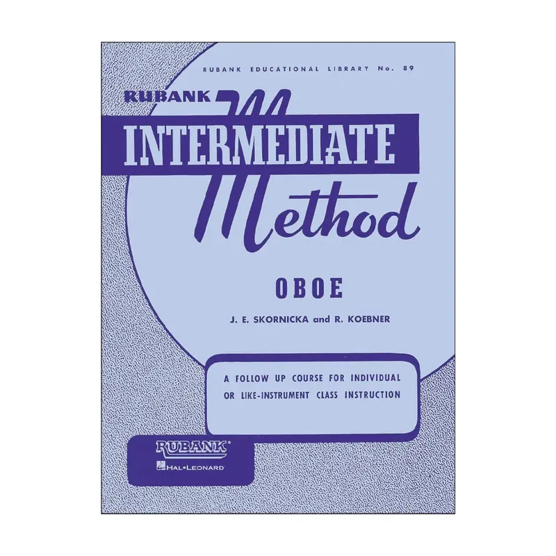 Rubank Intermediate Method – Oboe 1