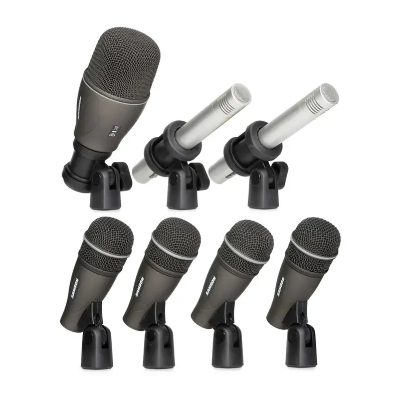 Samson Dk707 7-Piece Drum Microphone Kit 1