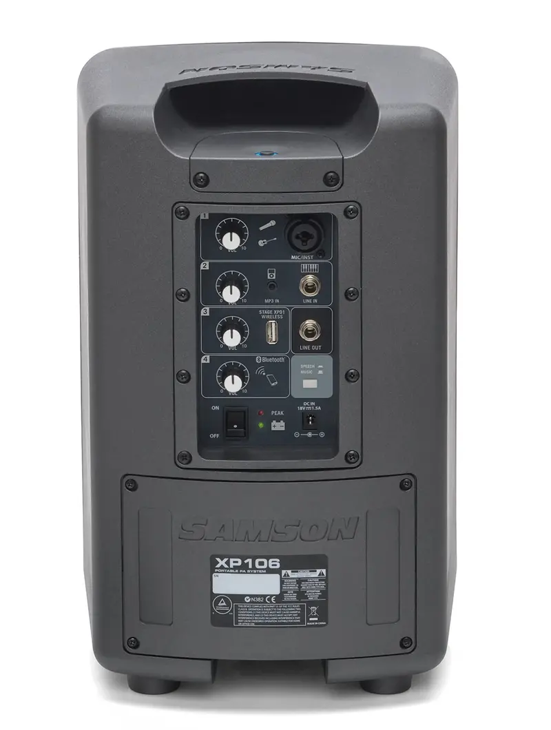 Samson Expedition Xp106w Rechargable Portable Pa System 2