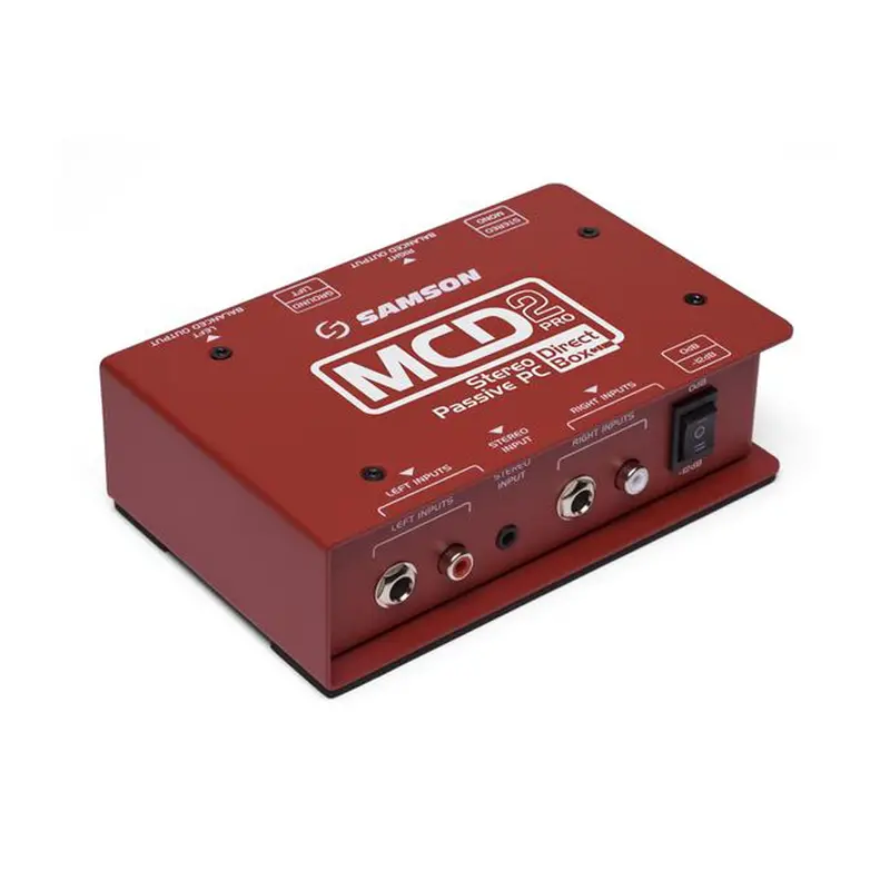 Samson Mcd2 Pro 2-Channel Passive A/V Direct Box 1