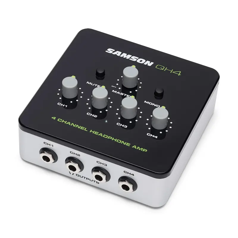 Samson Qh4 4-Channel Headphone Amplifier 1
