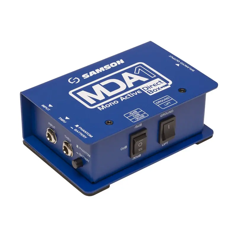 Samson S-Max Mda1 Single-Channel Active Direct Box 1
