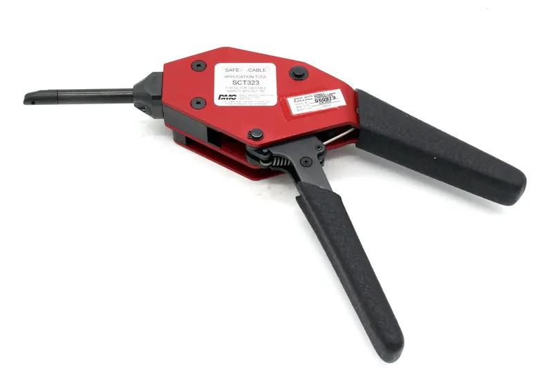 Sct323 - Pre-Set Tension Safe-T-Cable Application Tool With 3 Inch Nose For .032 Safe-T-Cable 1