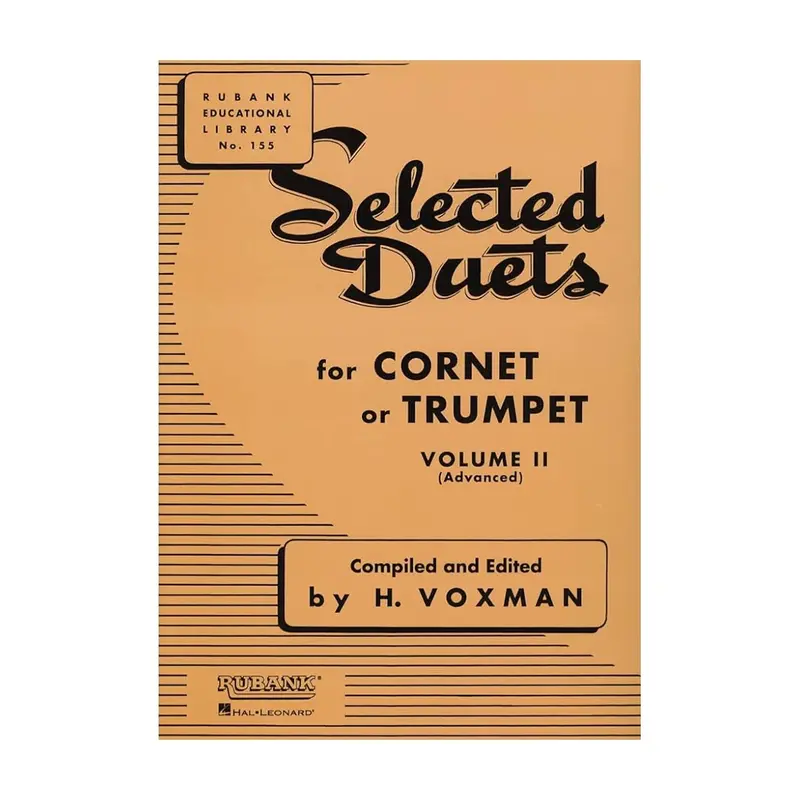 Selected Duets For Cornet Or Trumpet: Volume 2 - Advanced 1