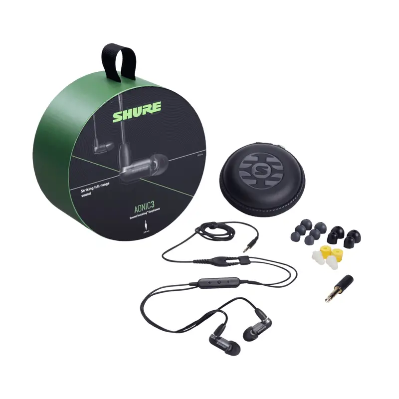 Shure Aonic 3 Sound Isolating™ Earphones Black 1