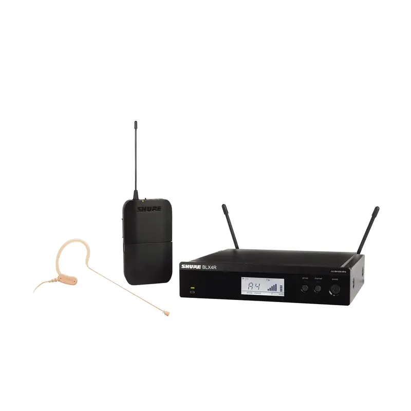 Shure Blx14r/Mx53 Wireless Headworn Microphone System W/ Mx153 Omnidirectional Condenser Microphone - J11 Band 1