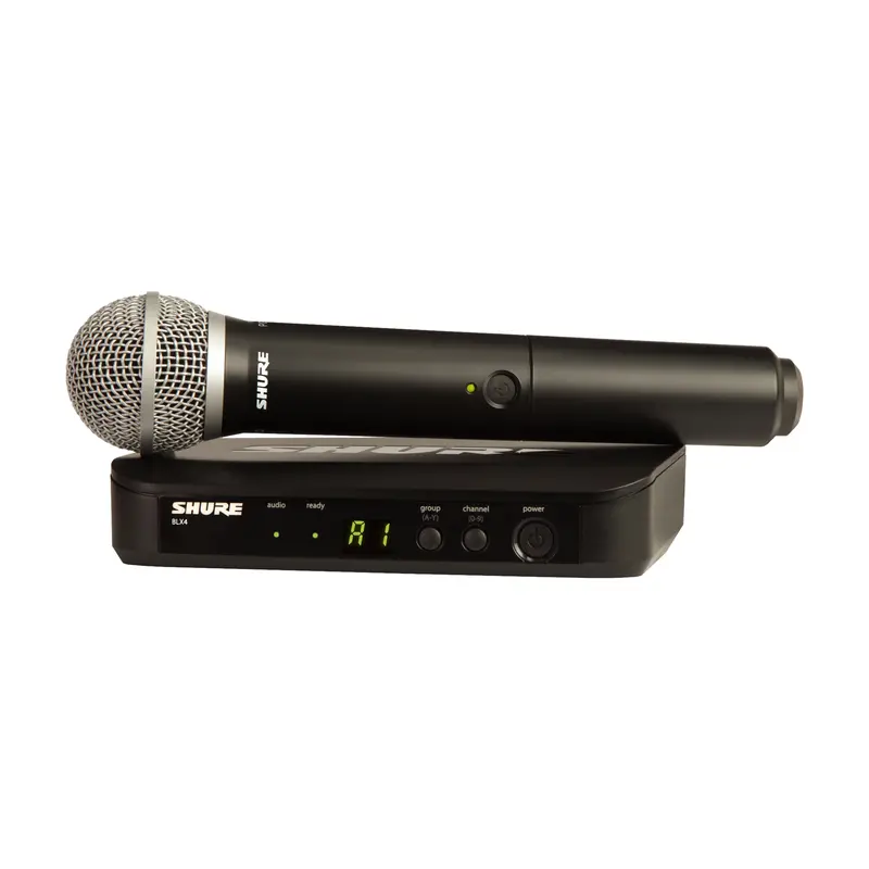 Shure Blx24/Pg58 Wireless Handheld Microphone System - J11 Band 1
